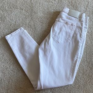 Everlane White High Rise Skinny Jean Size 29